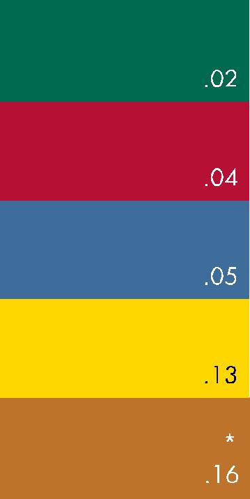 CORES DISPONVEIS EM CARTO HIDRULICO 0,7MM